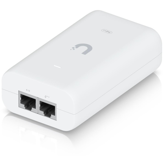 UBNT U-PoE+ - Gigabitový PoE injektor 48V/0,65A (30W)