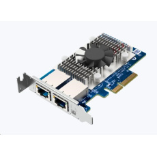 QNAP QXG-10G2T síťová rozšiřující dvouportová karta 10GbE pro PC a NAS (2x10GbE)
