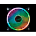 Ventilátor AKASA Vegas R7, 120x120, FDB, 23.8 dBA, 3 pin, RGB 12V