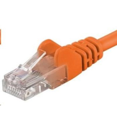 PREMIUMCORD Patch kábel UTP RJ45-RJ45 CAT5e 1.5 m oranžová