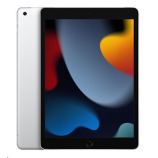 APPLE iPad 10.2" (9. gen.) Wi-Fi + Cellular 64 GB - Strieborná