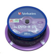 VERBATIM DVD+R(25-balenie) Dvojvrstvové/8x/8.5 GB/vreteno