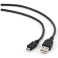 Kábel USB GEMBIRD 2.0 Kábel A-Micro B 1,8 m (čierny)