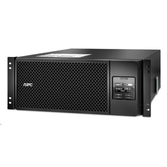 APC -BAZAR- Smart-UPS SRT 6000VA RM 230V, On-Line, 4U, Rack Mount (6000W) - Rozbaleno (Komplet)