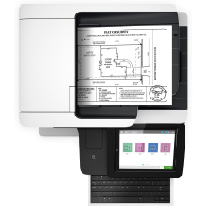 HP LaserJet Enterprise MFP M528z flow (43 strán za minútu, A4, USB/Ethernet, TLAČ/SKENOVANIE/ KOPÍROVANIE, FAX, duplex)