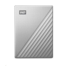 WD My Passport ULTRA 4 TB Ext. 2.5" USB3.0 Strieborný USB-C