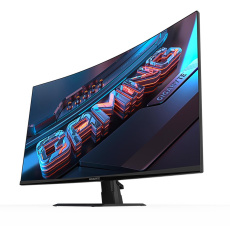 GIGABYTE LCD - 31,5" Gaming monitor GS32QC, 2560x1440, 300cd/m2, 1ms, 2xHDMI, 1xDP, curve, VA 1500R