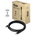 BAZAR - Club3D Kabel certifikovaný DisplayPort 1.4, HBR3, 8K60Hz (M/M), 5m, 28 AWG - Rozbaleno (Komplet)