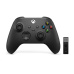 Xbox Wireless Controller černý + Xbox Adaptér pro Windows 10