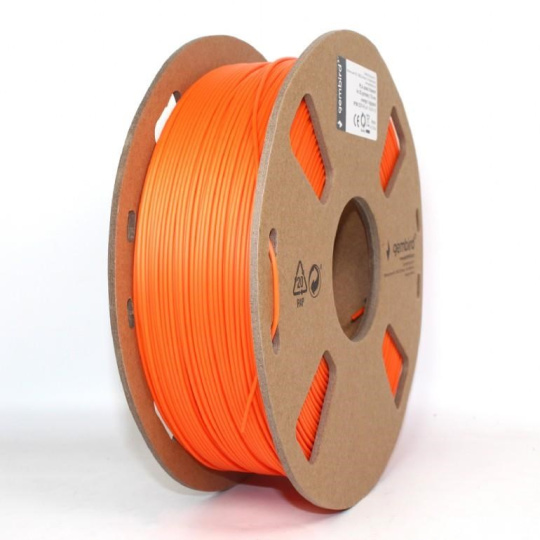 GEMBIRD Tlačová struna (filament) PLA, 1,75 mm, 1 kg, oranžová