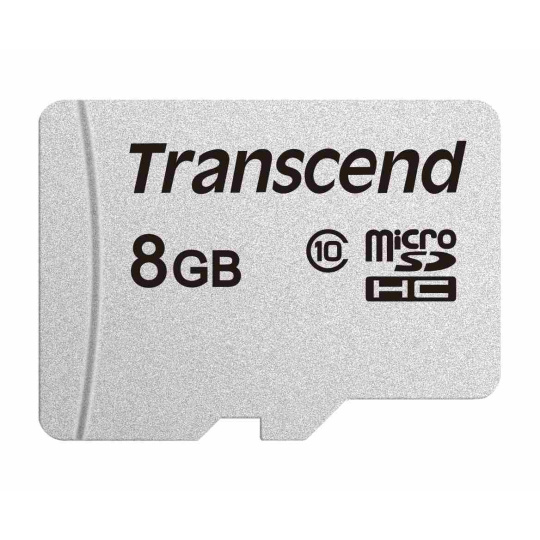 Karta TRANSCEND MicroSDHC 8GB 300S, trieda 10, bez adaptéra