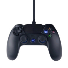 GEMBIRD gamepad PD-PS4U-01 pro PS4 a PC, vibrační, 3m