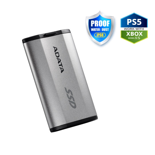 ADATA External SSD 4TB SD810 USB 3.2 USB-C, Stříbrná