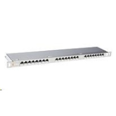 Solarix Patch panel 24xRJ45 CAT6 STP s 0,5U SX24HD-6-STP-SL