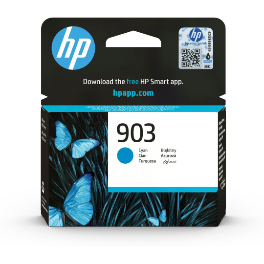 HP 903 Cyan Original Ink Cartridge (315 pages)