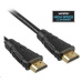 PREMIUMCORD HDMI kábel na HDMI 0,5 m (v1.4, 3D, pozlátené kontakty, tienené)