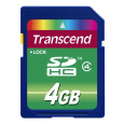 Karta TRANSCEND SDHC 4 GB triedy 4