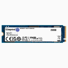 Kingston SSD 250GB NV2 M.2 2280 NVMe™ PCIe Gen (R: 3000MB/s; W:1300MB/s)