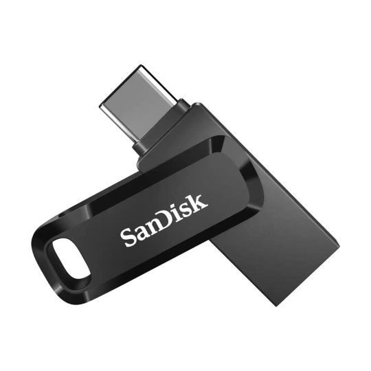 SanDisk Flash Disk 512GB Ultra Dual Drive Go, USB-C 3.2, Černá