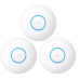 UBNT UniFi AP nanoHD, 3-PACK, bez PoE! [Inside AP, 2.4+5GHz (300Mbps+1733Mbps), MU-MIMO, 802.11a/b/g/n]