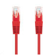 C-TECH kabel patchcord Cat5e, UTP, červený, 5m